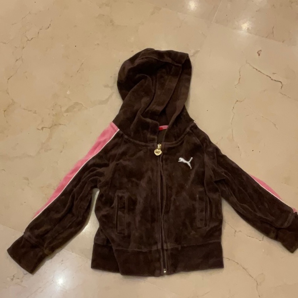 Vintage puma kids hoodie